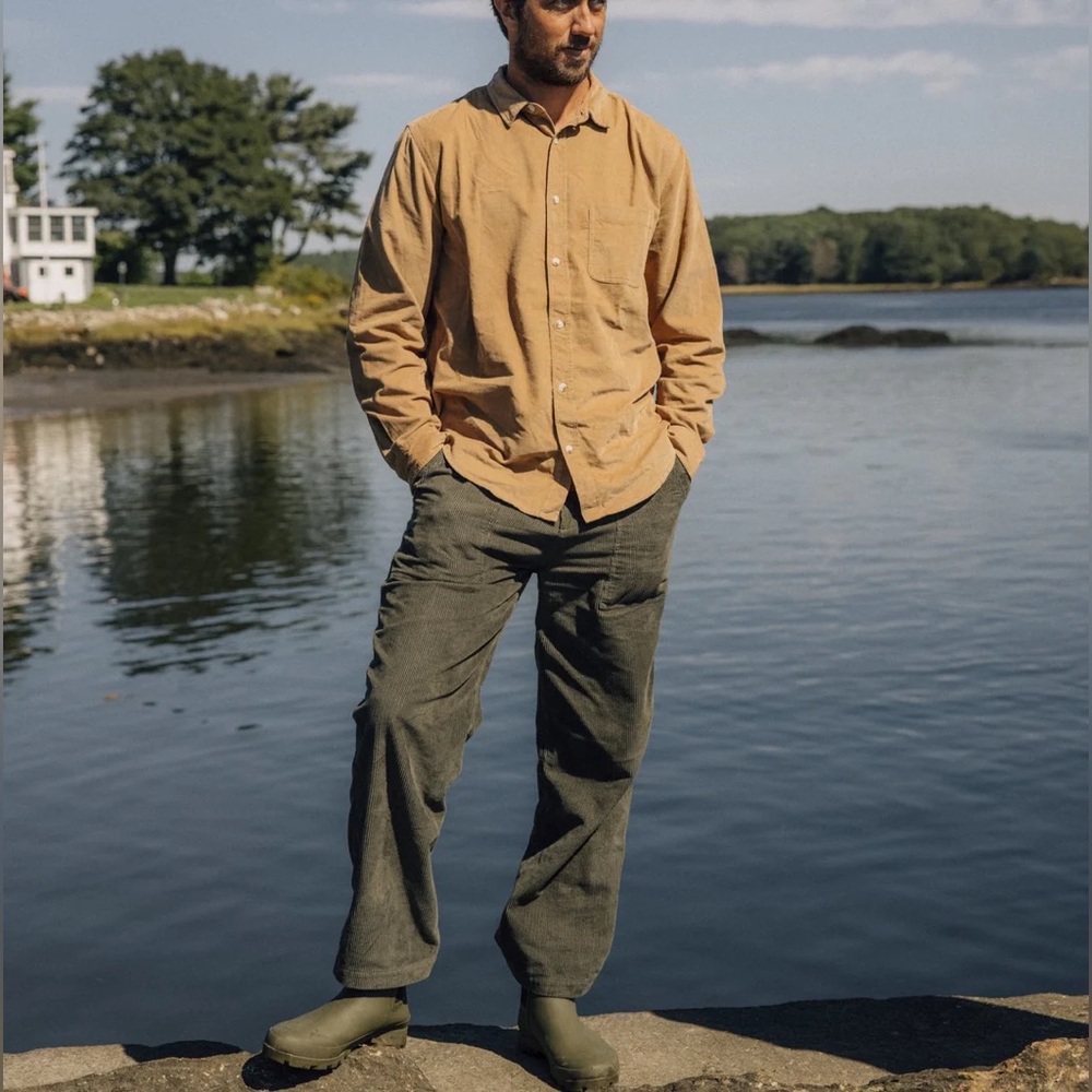 Mollusk California Corduroy Salvador Pants - Moss - Small